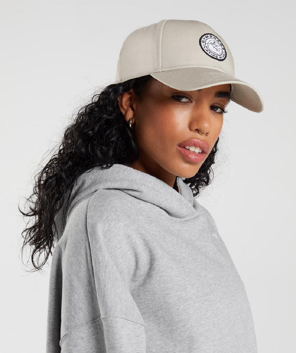 Czapki Damskie Gymshark Legacy Cap Szare | PL 2081VRW